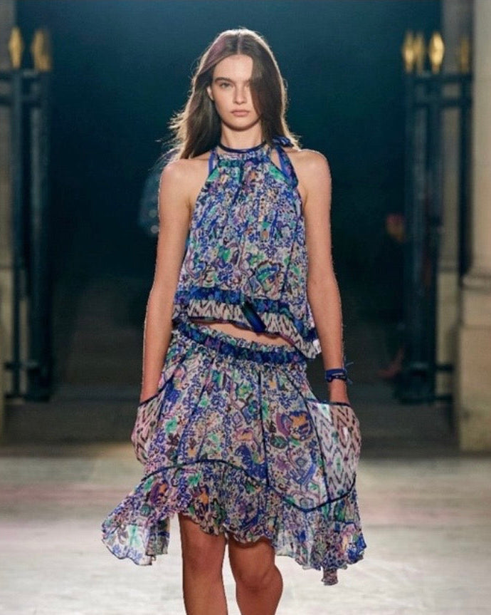 Isabel Marant Spring 2022 Skirt & Top Set