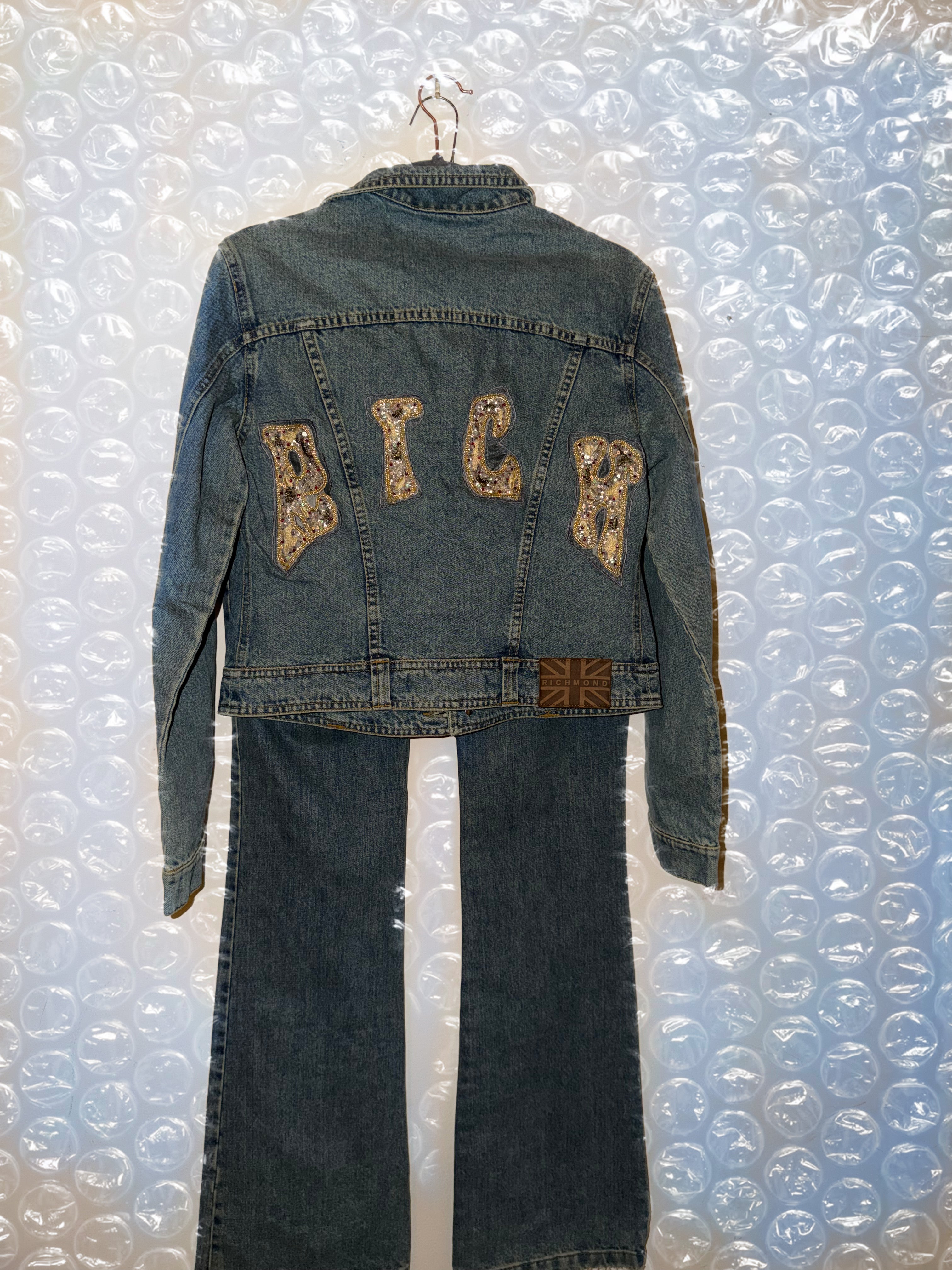 John Richmond “RICH” Jeans & Jacket Set